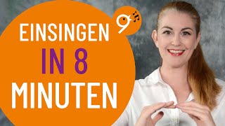 Einsingen in 8 Minuten ohne Blabla Die wichtigsten Übungen für gesundes Singen zum Mitmachen [upl. by Meagher]