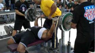 Stan Barmore 540 Raw Bench [upl. by Leiruh741]