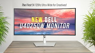 Dell U4025QW The BEST monitor for creatives AND gamers alike [upl. by Aehcim533]