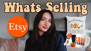 What To Sell On Etsy Fall 2024  Get Sales Fast With These Product Ideas [upl. by Ilah806]