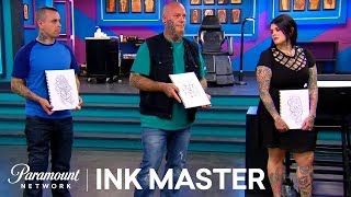 3 Canvases 9 Tattoo Design Options  Ink Master Redemption Season 4 [upl. by Israeli]