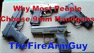 7 Reasons Why People Choose 9mm Handguns over 40sampw  TheFireArmGuy [upl. by Yusem]