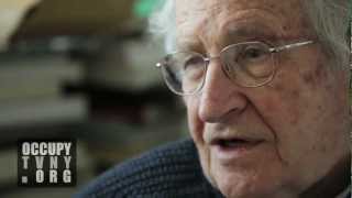 Noam Chomskys Thoughts on Occupy Wall Street [upl. by Ahsitruc118]