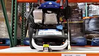 Subaru Powerstroke Gas pressure washer 3100 psi at Costco [upl. by Ennairol]