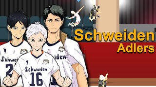 The Spike Volleyball game PC Schweiden Adlers vs All Star Stage 19 [upl. by Zacarias367]