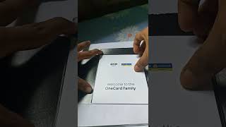 ONE CARD UNSECURED METAL CREDIT CARD  UNBOXING  APPLY [upl. by Paule395]