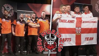 Mens Team Final Netherlands v England  WDF World Cup 2023 from Esbjerg Denmark Day 5 morning [upl. by Etsyrk]