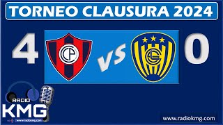 CERRO PORTEÑO VS SP LUQUEÑO TORNEO CLAUSURA PY 2024 FECHA 3 DE 22 [upl. by Eirrem]