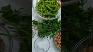 Hari Mirch Ka Thecha Recipe full video on Meta kitchen shorts indianfood [upl. by Keslie]