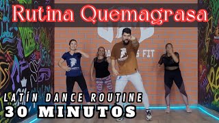 Rutina quema grasa 🔥 para bajar de peso  Cardio Dance Toning  latín Dance Routine  adelgaza [upl. by Anuahsar236]