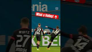 Patrik Schick knows how to score a screamer against Bayern ☄️ [upl. by Ahsrats]