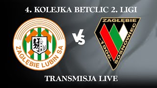 TRANSMISJA LIVE 4 KOLEJKA BETCLIC 2 LIGI ZAGŁĘBIE II LUBIN  ZAGŁĘBIE SOSNOWIEC [upl. by Aubree]