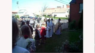 Corpus Christi Church Buffalo NY May Crowning May 6 2012mpg [upl. by Yentihw]