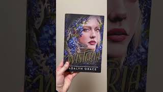 Day 588 Wisteria have you read this bookish booktube 365daysofbooks belladonna wisteria [upl. by Eelarual]