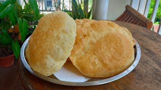 Resepi Roti Puri Paling Mudah Tanpa YisINDIAN FOOD [upl. by Wickham]