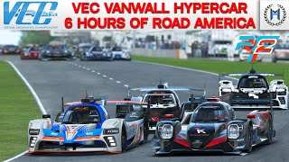 rFactor 2 Online Virtual Endurance Championship  6 Hours of Road America [upl. by Ozzy442]