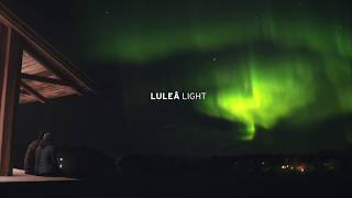 Amazing northern lights in Luleå Swedish Lapland [upl. by Ayikahs279]