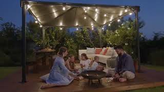 Palram Canopia Garden Gazebos Palermo Product Overview Tip Top Yards [upl. by Baler]