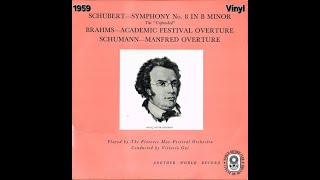 Schubert Unfinished Symphony Royal Philharmonic Orchestra Conductor Paul Kletzki 1959 Vinyl HD [upl. by Yrram]