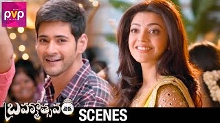 Kajal Aggarwal Argues with Mahesh Babu  Brahmotsavam Telugu Movie Scenes  Samantha  Pranitha [upl. by Sheaff745]