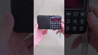 PRUNUS J429 Big Buttons Radio Digital Radio FM AM SW Rechargeable Friendly to Elderly Friends [upl. by Jet840]