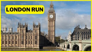 LONDON Virtual Run  Virtual Running Videos For Treadmill With Music [upl. by Haimirej]