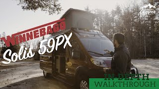 Winnebago Solis 59PX Class B Van Technical Review  Country Camper [upl. by Bourne]