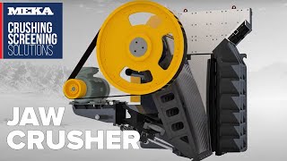 MEKA Jaw Crusher Animation  Technical Specifications [upl. by Alisander]