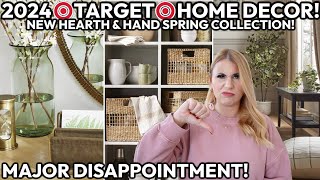 DISAPPOINTING NEW 2024 NEW HEARTH AND HAND TARGET SPRING COLLECTION  New Target Spring Home Decor [upl. by Aramit106]