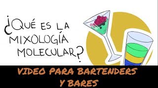 Qué es la Mixología Molecular  Curso de Bartender Profesional [upl. by Rhtaeh978]