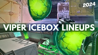 UPDATED VIPER ICEBOX GUIDE 2024  VALORANT [upl. by Ebag]