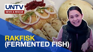 TIKMAN Traditional Norwegian Food na quotRakfiskquot o Fermented Fish  Food Trip [upl. by Ennayelhsa]