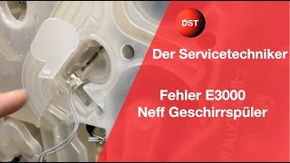 Fehler E3000 Neff Geschirrspüler [upl. by Constantin]