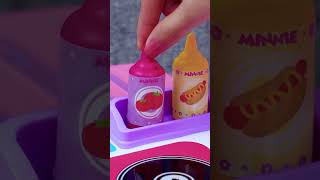 Minnie Mouse Miniature Kitchen Set Toys Satisfying With Unboxing ASMR Video Lily Toys Unboxing [upl. by Ahsile]