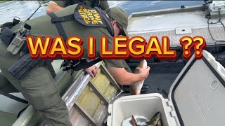 I Got Checked by a Game Warden While Fishing  WAS I LEGAL [upl. by Tades522]