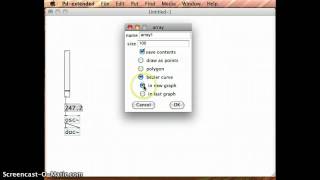 Pure Data Tutorial 07  Using Arrays to See Waves [upl. by Minny]