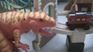 Thomas the Wooden Model Season 1 Episode 6 The Trex Attack part 1 [upl. by Grounds251]