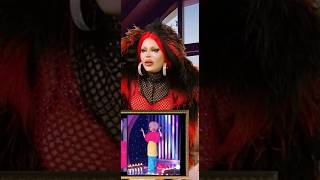 Icesis and Rajah reading Vanity Vain’s reveal outfit dragrace lgbt lgbtq rupaulsdragrace rupaul [upl. by Lorelei]