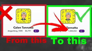 How To Increase Your Snapchat Score SNAPCHAT SCORE GLITCH 2021 WORKING AND EASY [upl. by Neztnaj]