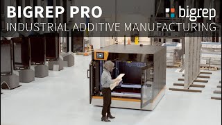 BigRep PRO  An Industrial Machine for Professional Production [upl. by Aan]