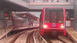 DLR Stratford Int to Beckton [upl. by Htyderem967]