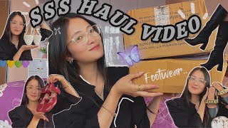 StreetStyleStore Footwear Haul Video🥿👠👢Honest Reviews✨🫶🏻HeelsFlatsBoots😍  Rs327  Rs1399😊 [upl. by Oznol]