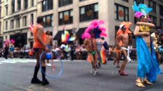 Pride ParadeNYC2011PeruviansNYCParadelife [upl. by Wendel]