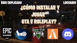 ✅ TUTORIAL CÓMO INSTALAR Y JUGAR GTA 5 ROLEPLAY O FIVEM bien explicado 2023 Optimizado ✅ [upl. by Emanuele]