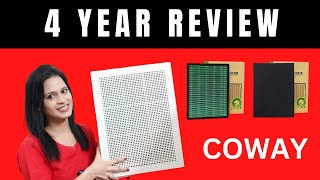 4 Year Review  Best Air Purifier  Coway Airmega 150  Review with Unboxing and installation [upl. by Terencio809]