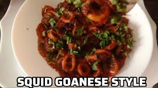 SQUID GOANESE STYLE [upl. by Aitra]