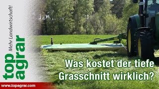 Ratgeber Grasschnitt Was kostet der tiefe Grasschnitt wirklich top agrar Systemvergleich [upl. by Akkinahs]