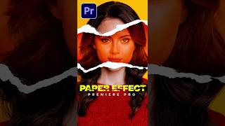 Paper Transition  Premiere Pro tutorial papercutting transition [upl. by Jsandye]