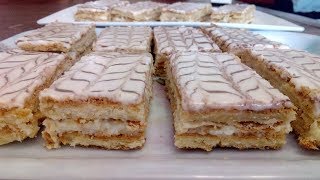 إبتداءا من اليوم حضري الميل فوي بدون عناء مثل المحلات بدون عجين مورق Mille feuille [upl. by Atteyram]