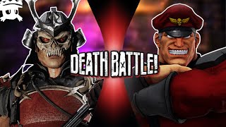 Shao Kahn vs M Bison  DEATH BATTLE sub español Mortal Kombat vs Street Fighter [upl. by Avelin]